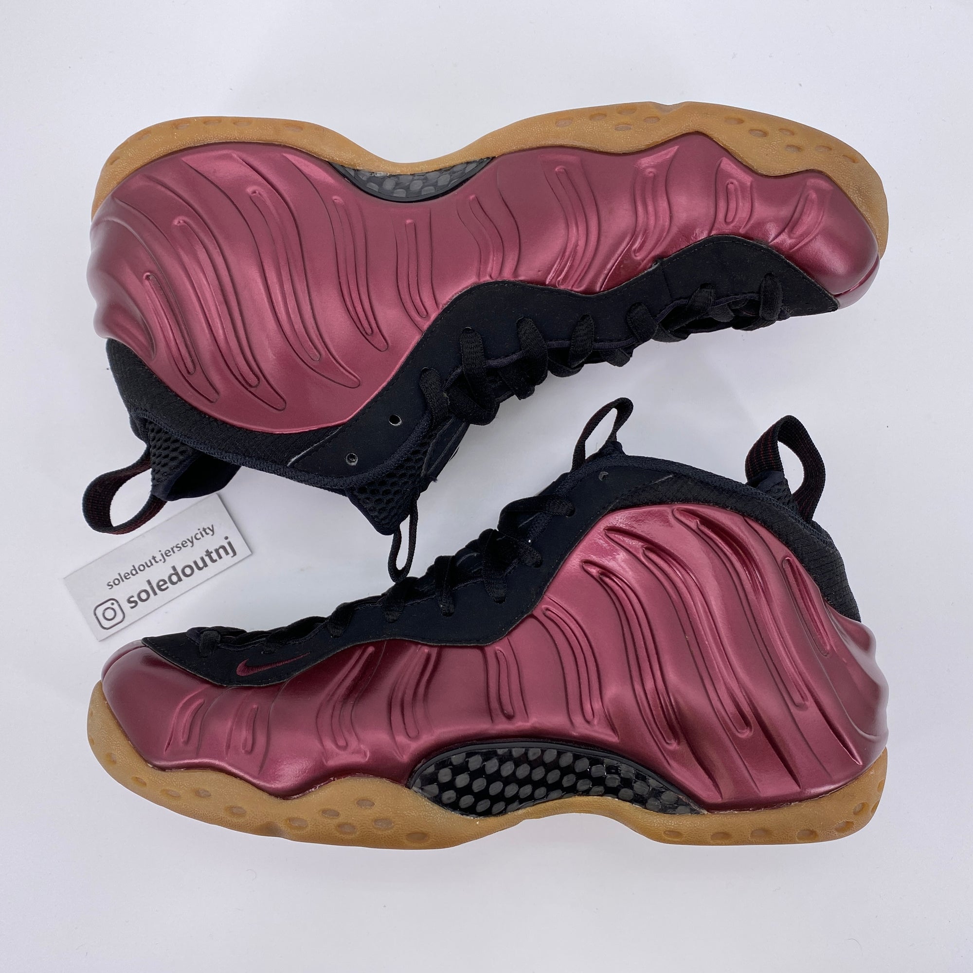 Nike Air Foamposite One &quot;Maroon&quot; 2016 Used Size 8.5