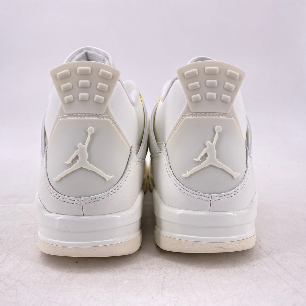 Air Jordan (W) 4 Retro "Metallic Gold" 2024 New Size 10.5W
