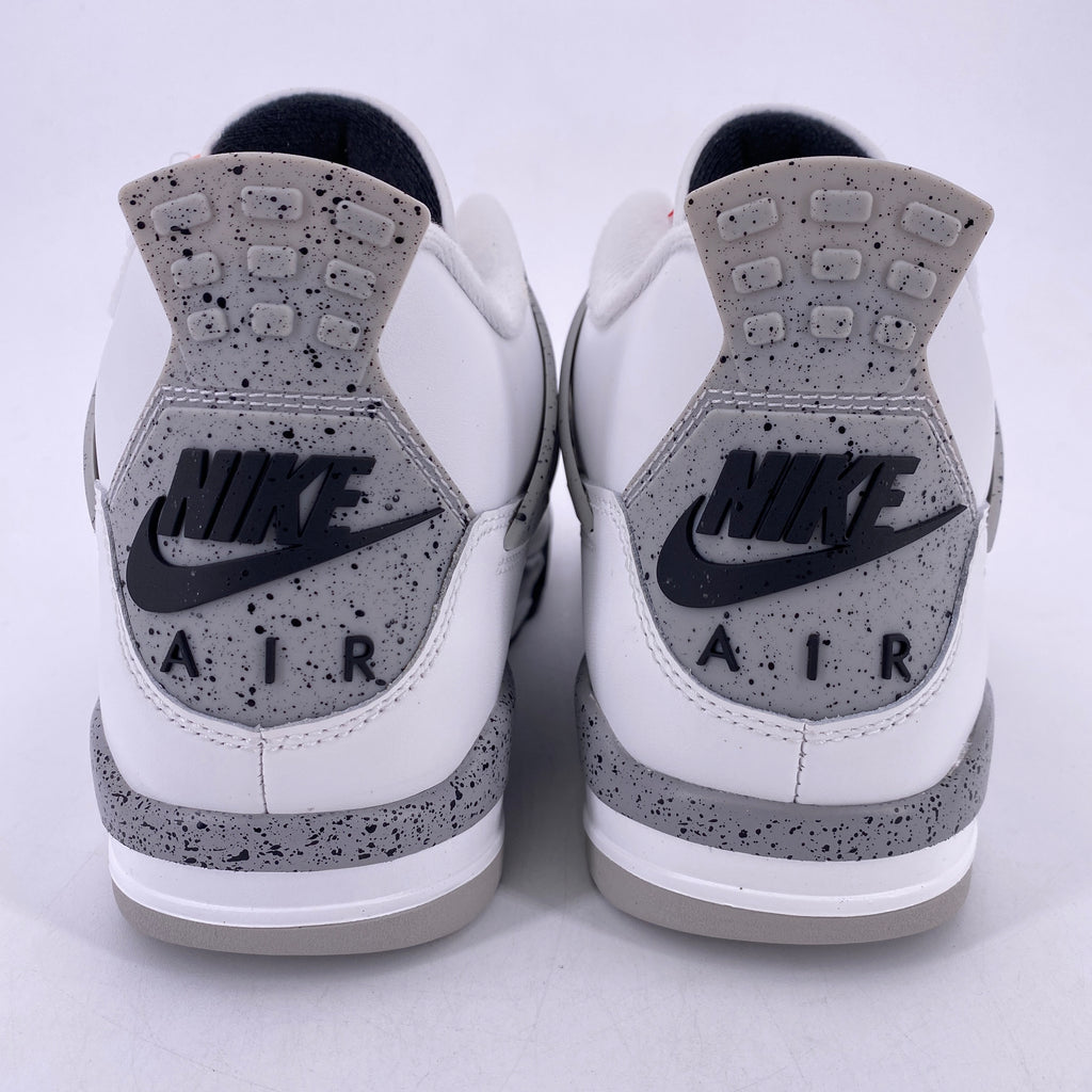 Air Jordan 4 Retro "White Cement" 2025 New Size 10