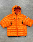 Moncler Jacket "KAVIK GUIBBOTTO" Orange Used Size 5