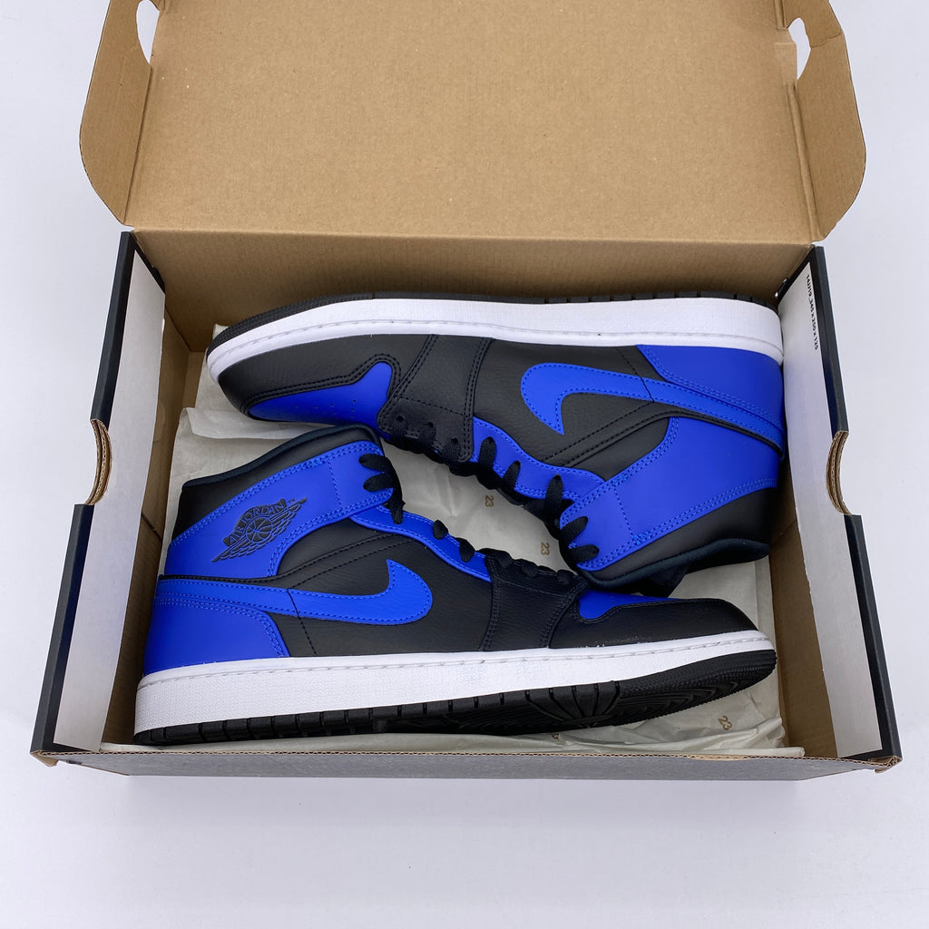 Air Jordan 1 Mid "Hyper Royal" 2020 New Size 12
