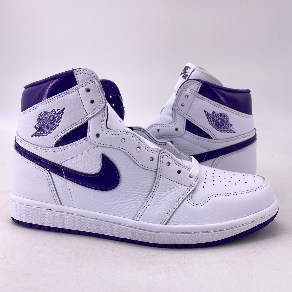 Air Jordan (W) 1 High "Court Purple" 2021 New Size 9.5W