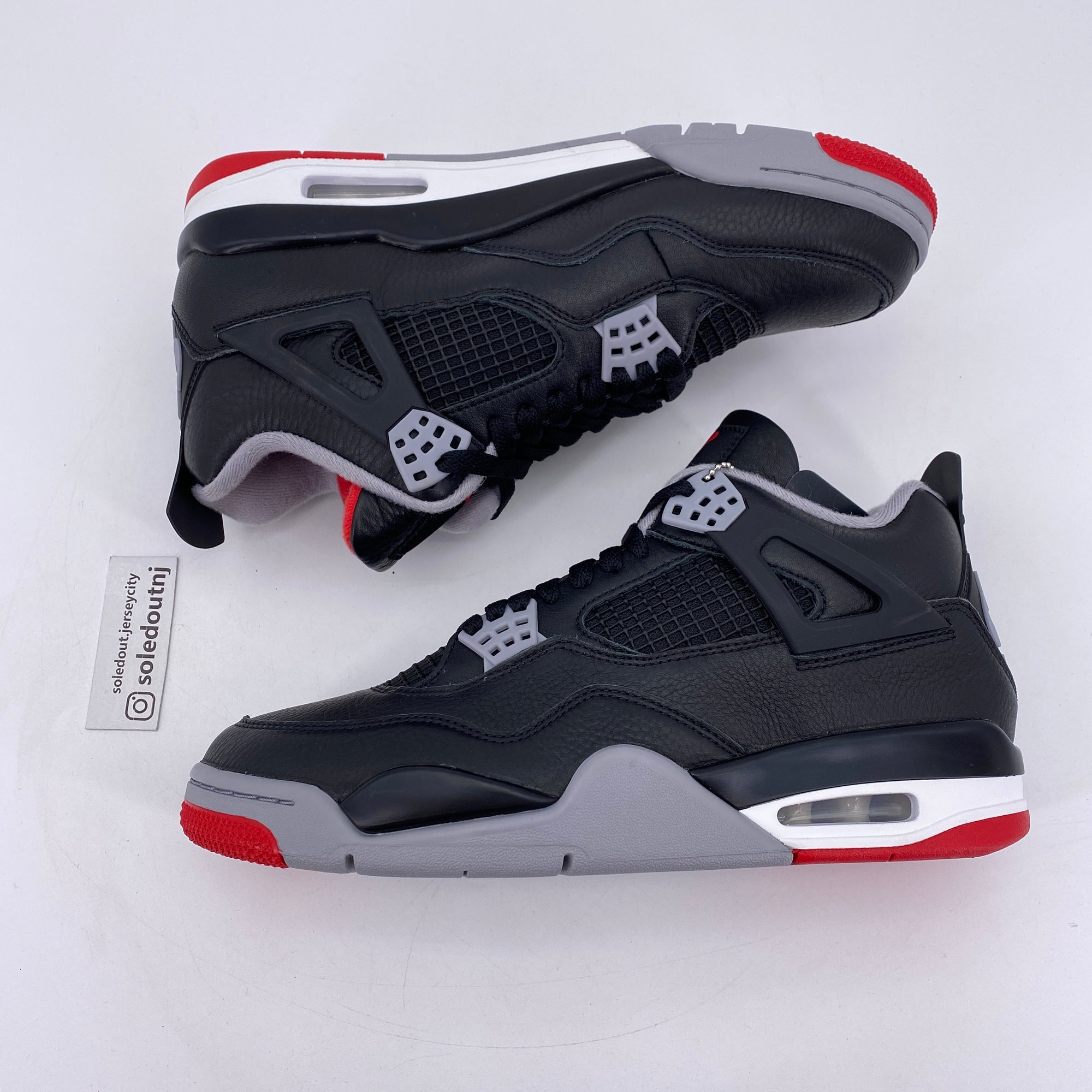 Air Jordan 4 Retro &quot;Bred Reimagined&quot; 2024 New Size 9