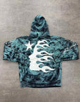 Hellstar Hoodie "PATH TO PARADISE" Green New Size L