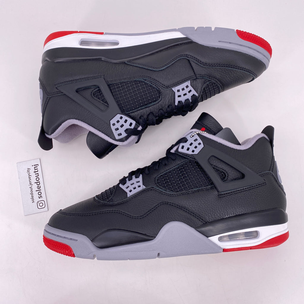 Air Jordan 4 Retro "Bred Reimagined" 2024 New Size 10