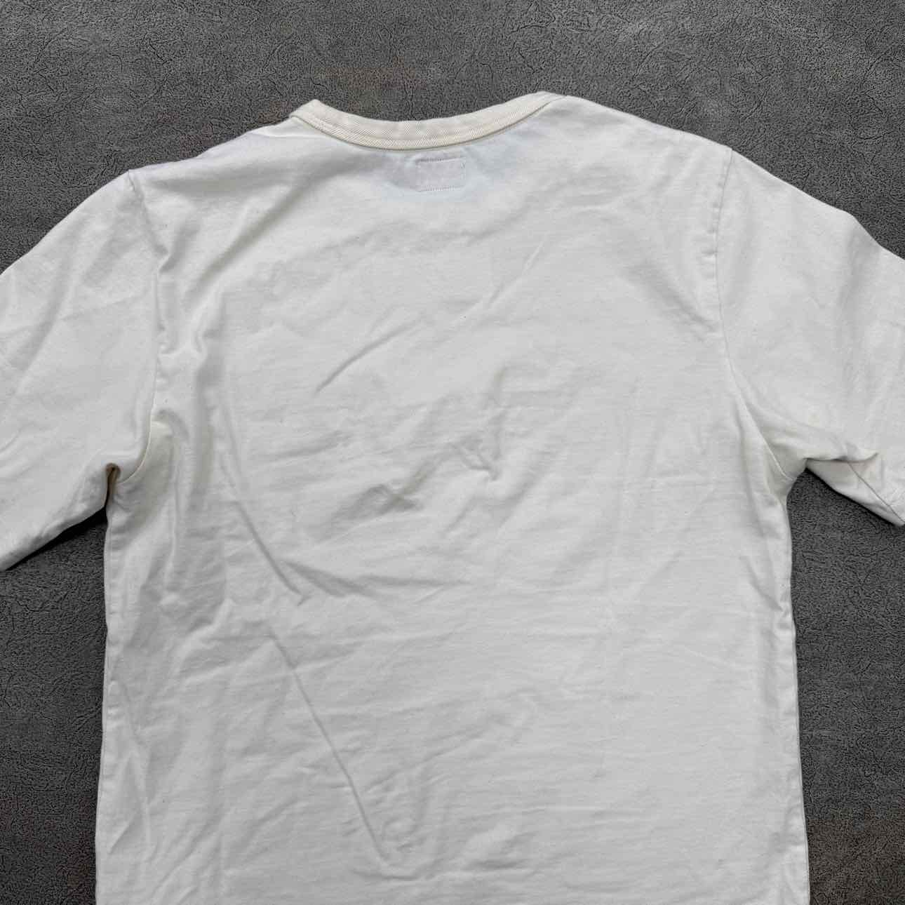 Palace T-Shirt &quot;EVISU&quot; Cream Used Size S