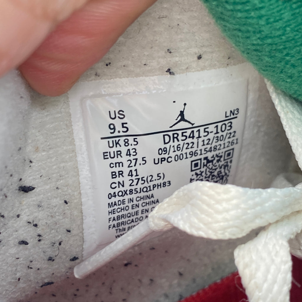 Air Jordan 4 Retro "Pine Green" 2023 Used Size 9.5