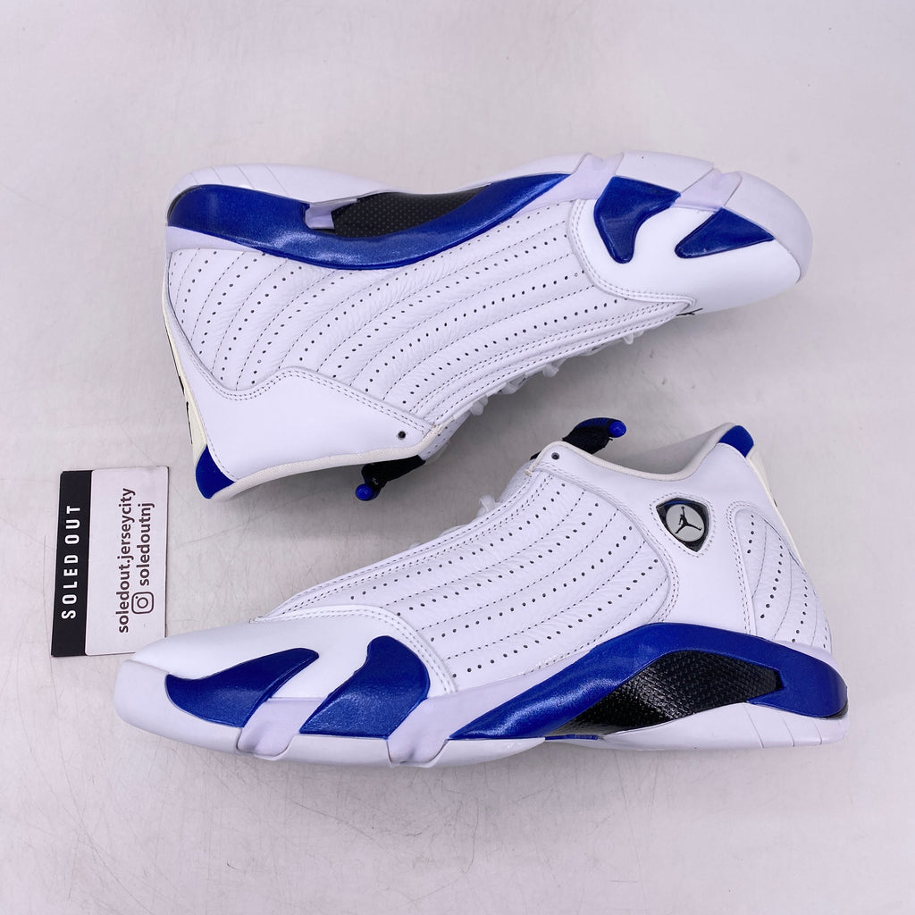Air Jordan 14 Retro "White Hyper Royal" 2020 New Size 10