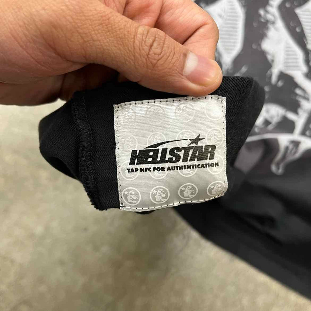 Hellstar T-Shirt "MARATHON" Black New Size M