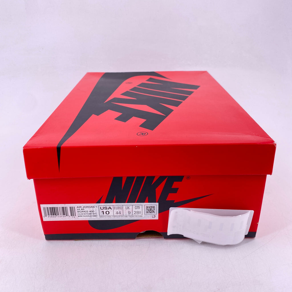 Air Jordan 1 HI 85' "College Navy" 2022 New Size 10