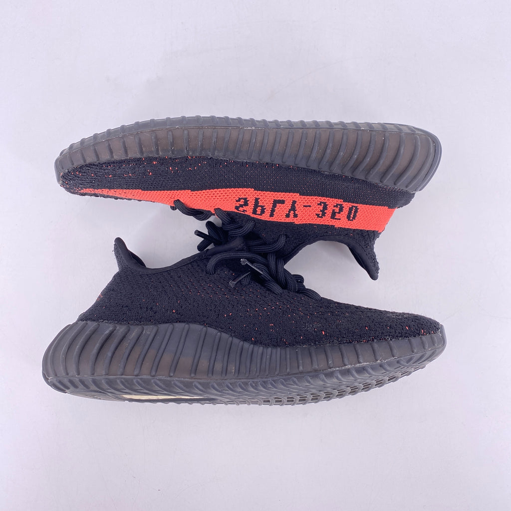 Yeezy 350 v2 "Core Black Red" 2022 Used Size 5