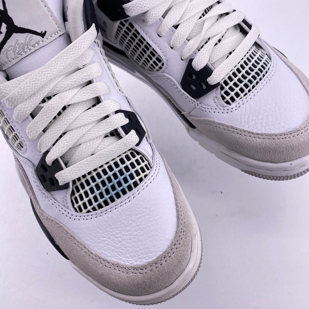 Air Jordan (GS) 4 Retro "Military Black" 2022 New Size 4Y