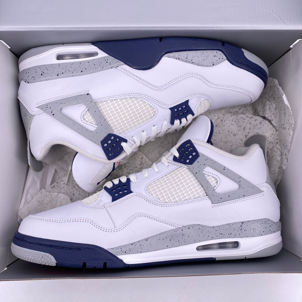 Air Jordan 4 Retro "Midnight Navy" 2022 Used Size 14