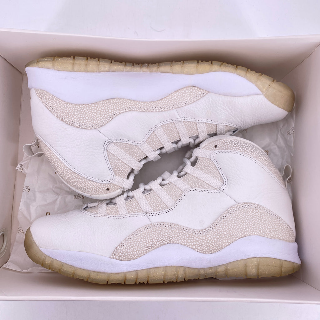 Air Jordan 10 Retro "Ovo White" 2015 Used Size 10.5
