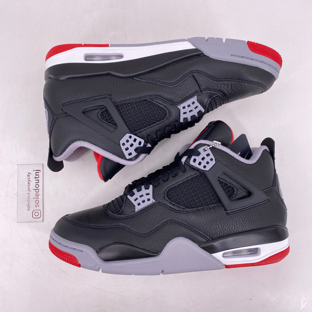 Air Jordan 4 Retro "Bred Reimagined" 2024 New Size 7.5