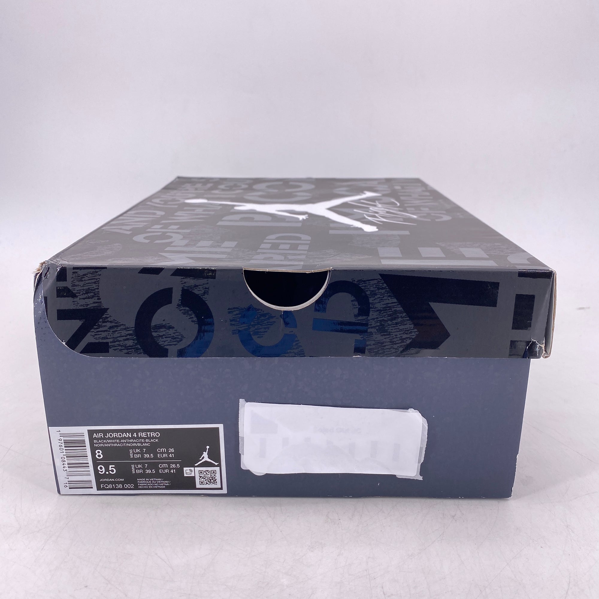 Air Jordan 4 Retro &quot;Fear&quot; 2024 New Size 8