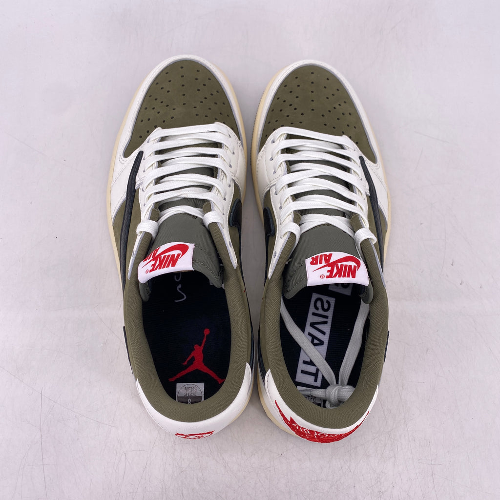 Air Jordan 1 Retro Low "Travis Scott Medium Olive" 2024 New Size 8