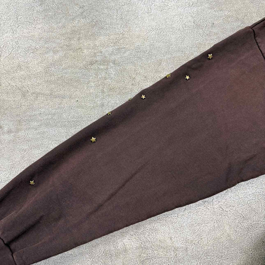 Travis Scott Hoodie "SP5DER DAYS BEFORE RODEO" Brown New Size 2XL