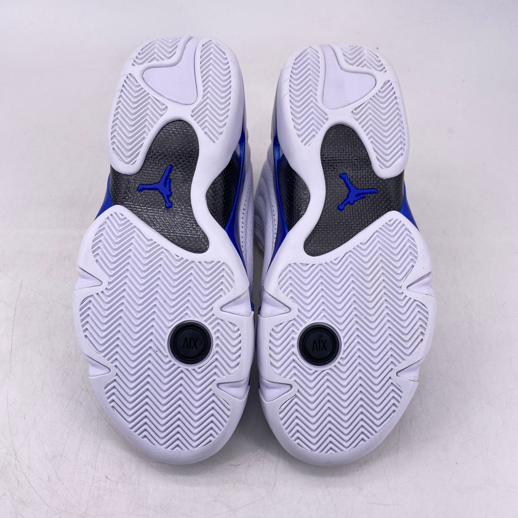 Air Jordan 14 Retro "White Hyper Royal" 2020 New Size 9.5