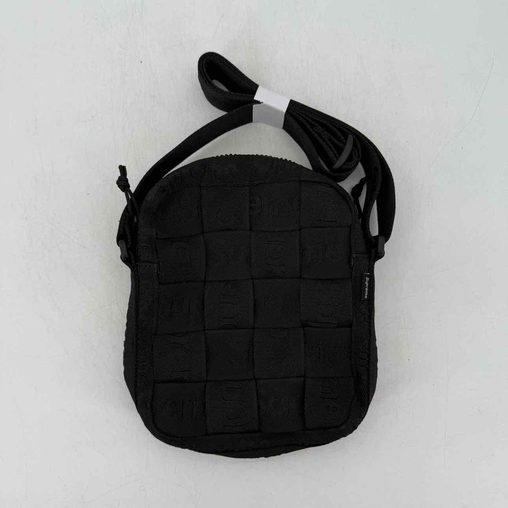 Supreme Shoulder Bag "WOVEN" 2023 New Black