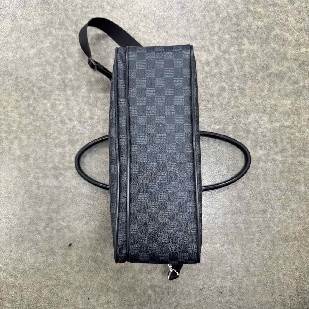Louis Vuitton Messenger Bag "ICARE LAPTOP" Used Black