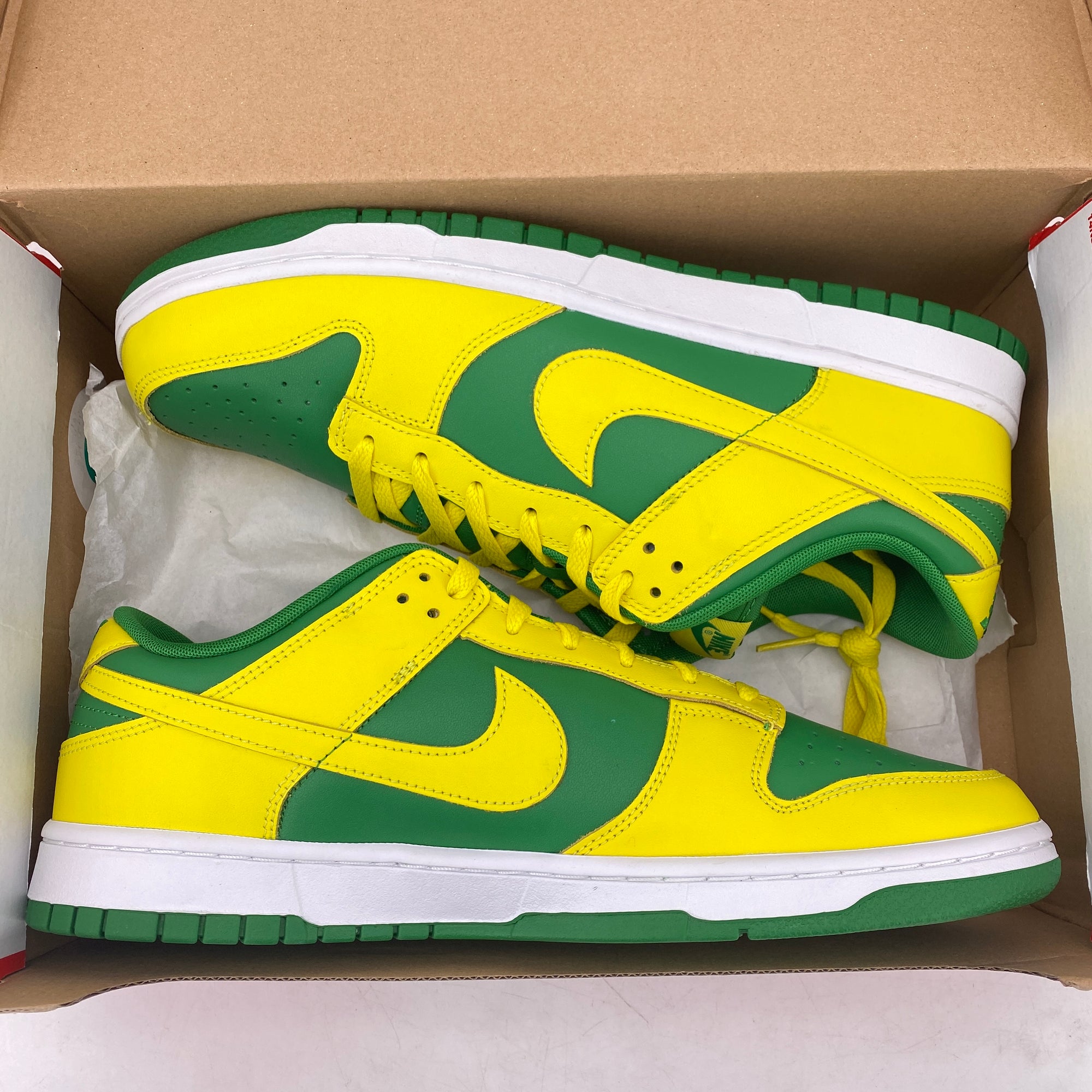 Nike Dunk Low &quot;Reverse Brazil&quot; 2023 New Size 13