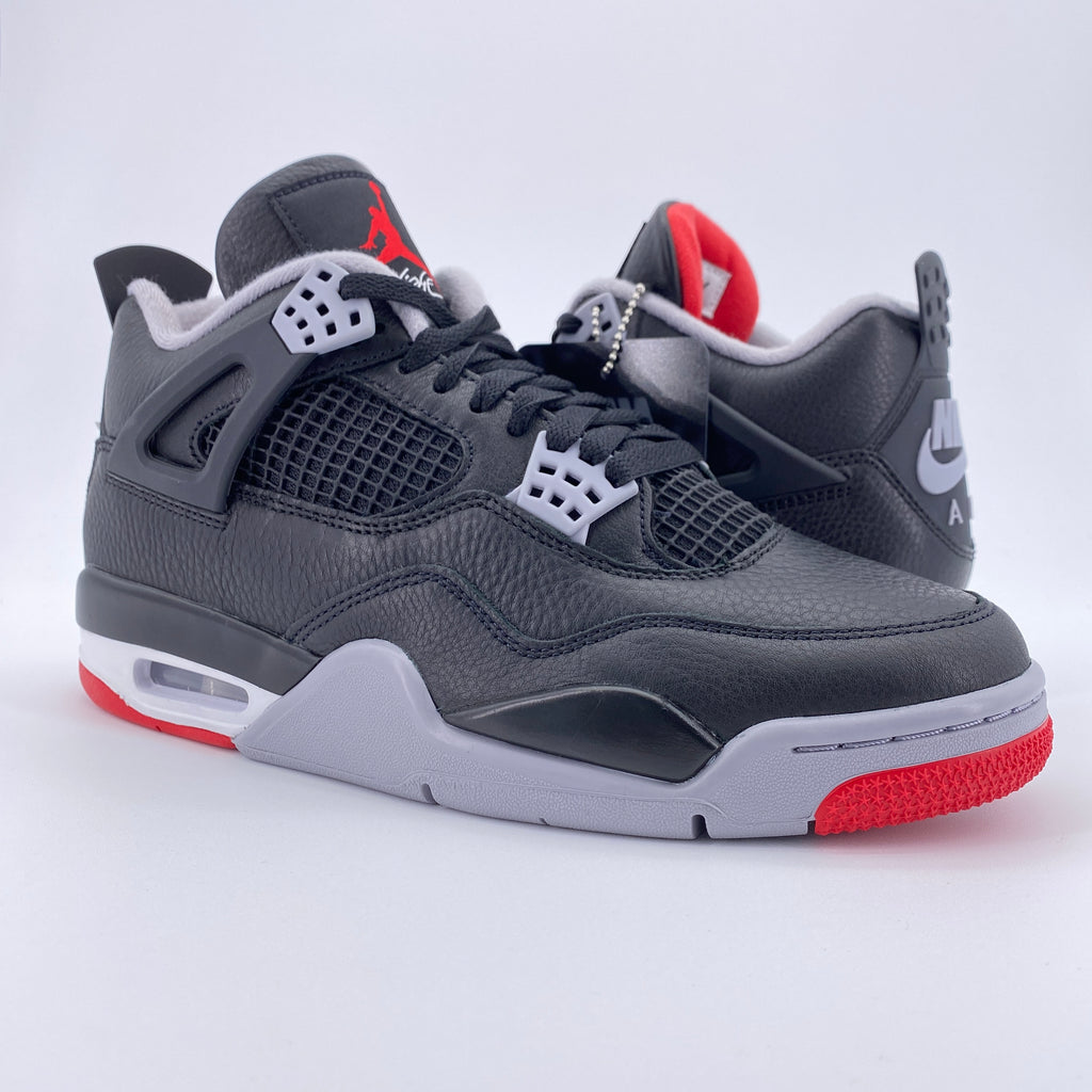 Air Jordan 4 Retro "Bred Reimagined" 2024 New Size 9