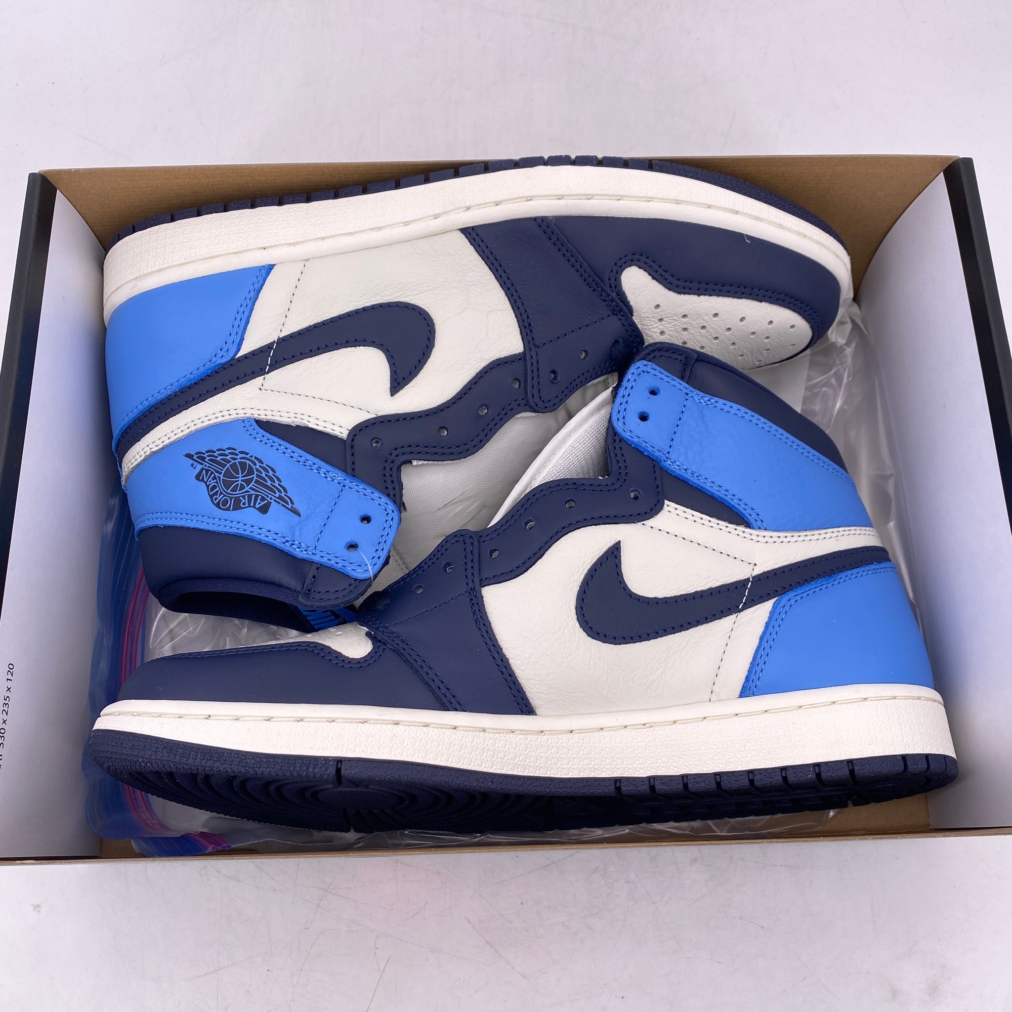 Air Jordan 1 Retro High OG &quot;Unc Obsidian&quot; 2019 New Size 10.5