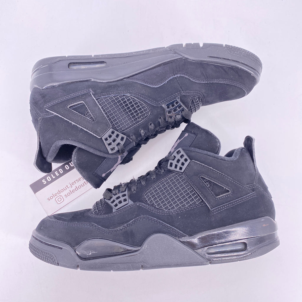 Air Jordan 4 Retro "Black Cat" 2020 Used Size 9.5