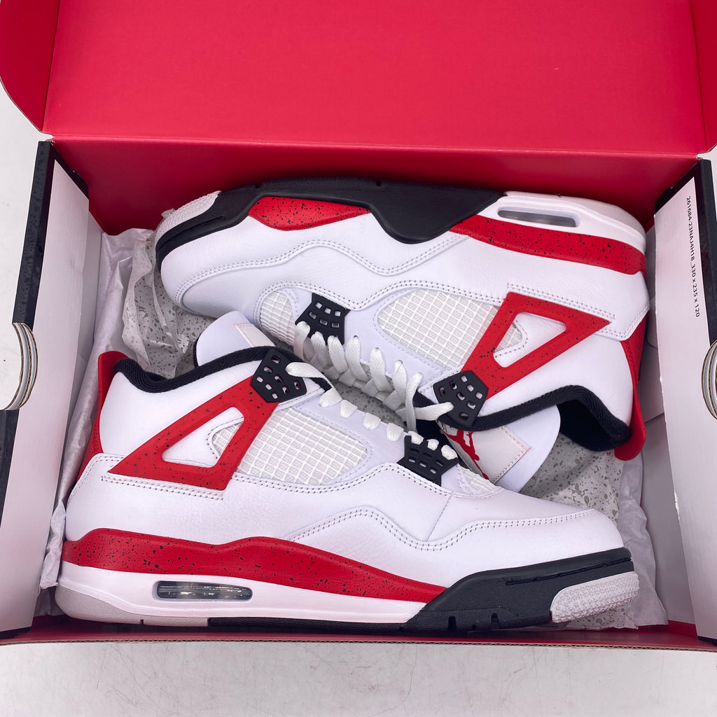 Air Jordan 4 Retro "Red Cement" 2023 New Size 8.5