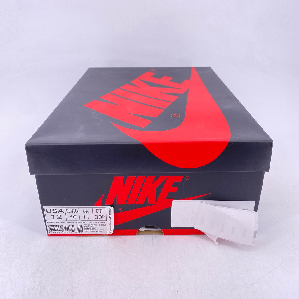 Air Jordan 1 Retro High "Turbo Green" 2019 Used Size 12