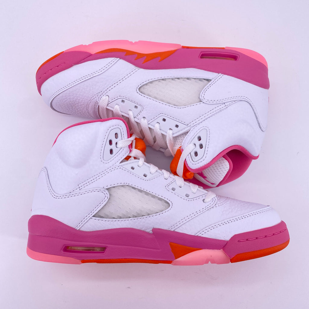 Air Jordan (GS) 5 Retro "Wnba Pinksicle Safety Orange" 2022 New Size 5Y