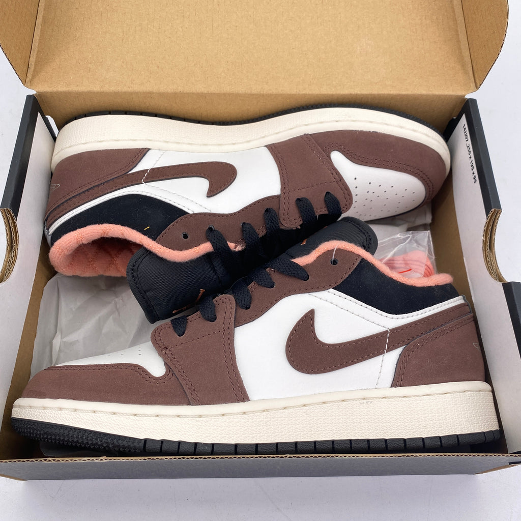 Air Jordan (GS) 1 Low "Mocha" 2021 New Size 4Y