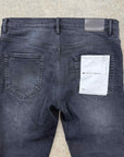 Purple Jeans "RIPPED" Black Used Size 32