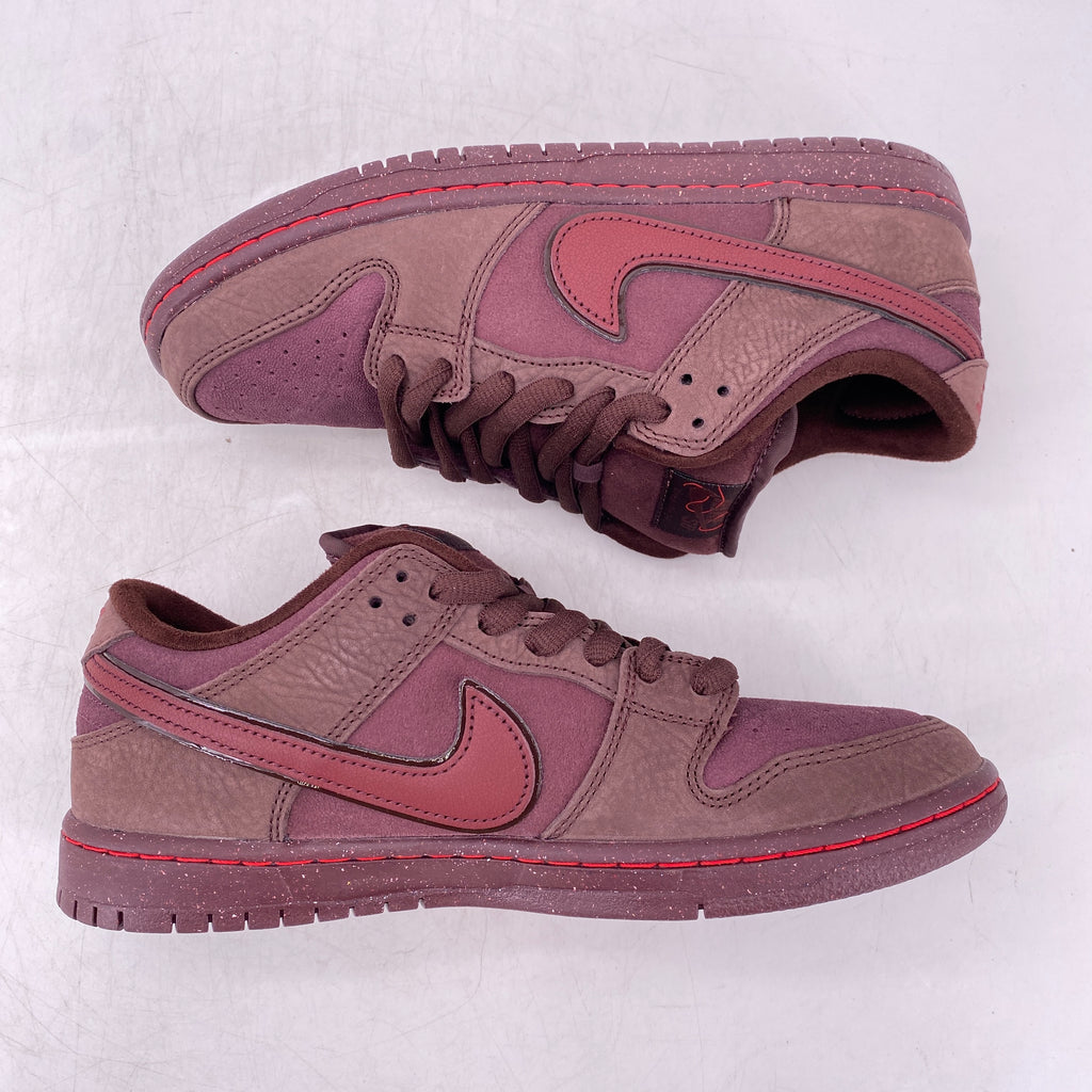 Nike SB Dunk Low PRM "City Of Love Burgundy Crush" 2024 New Size 8.5