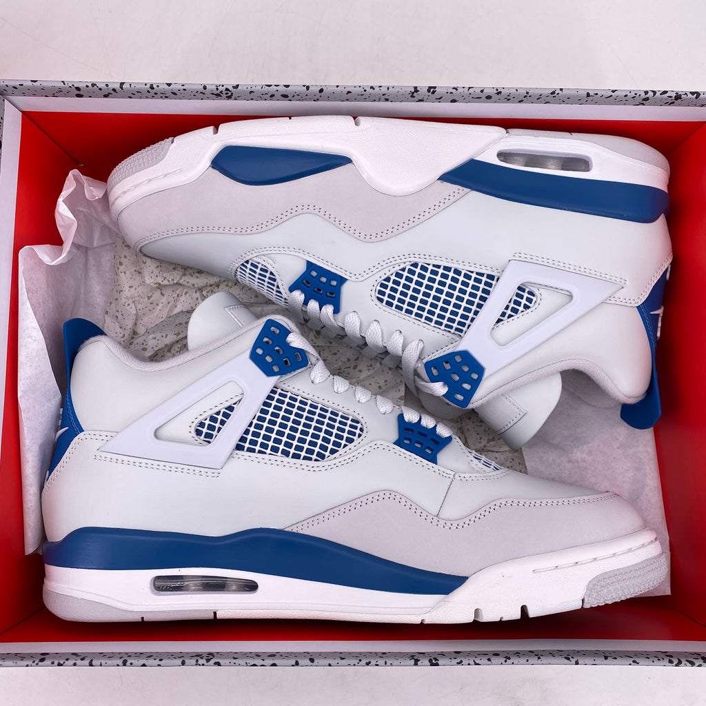 Air Jordan 4 Retro "Military Blue" 2024 New Size 11