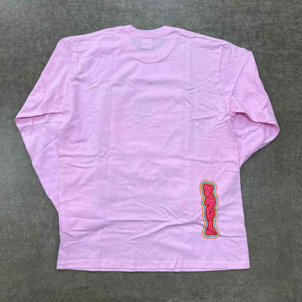 Supreme Long Sleeve "SEKINTANI" Pink New Size M
