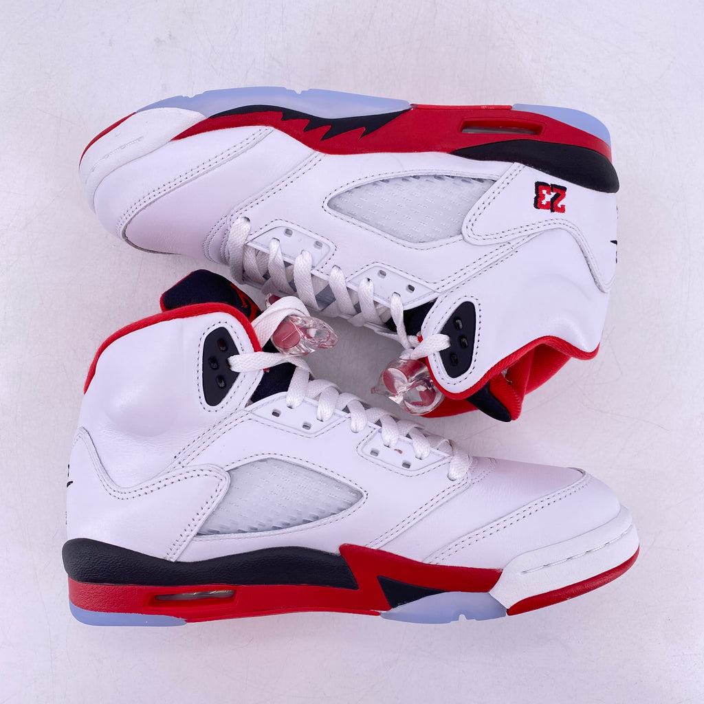 Air Jordan (GS) 5 Retro "Fire Red" 2025 New Size 6.5Y
