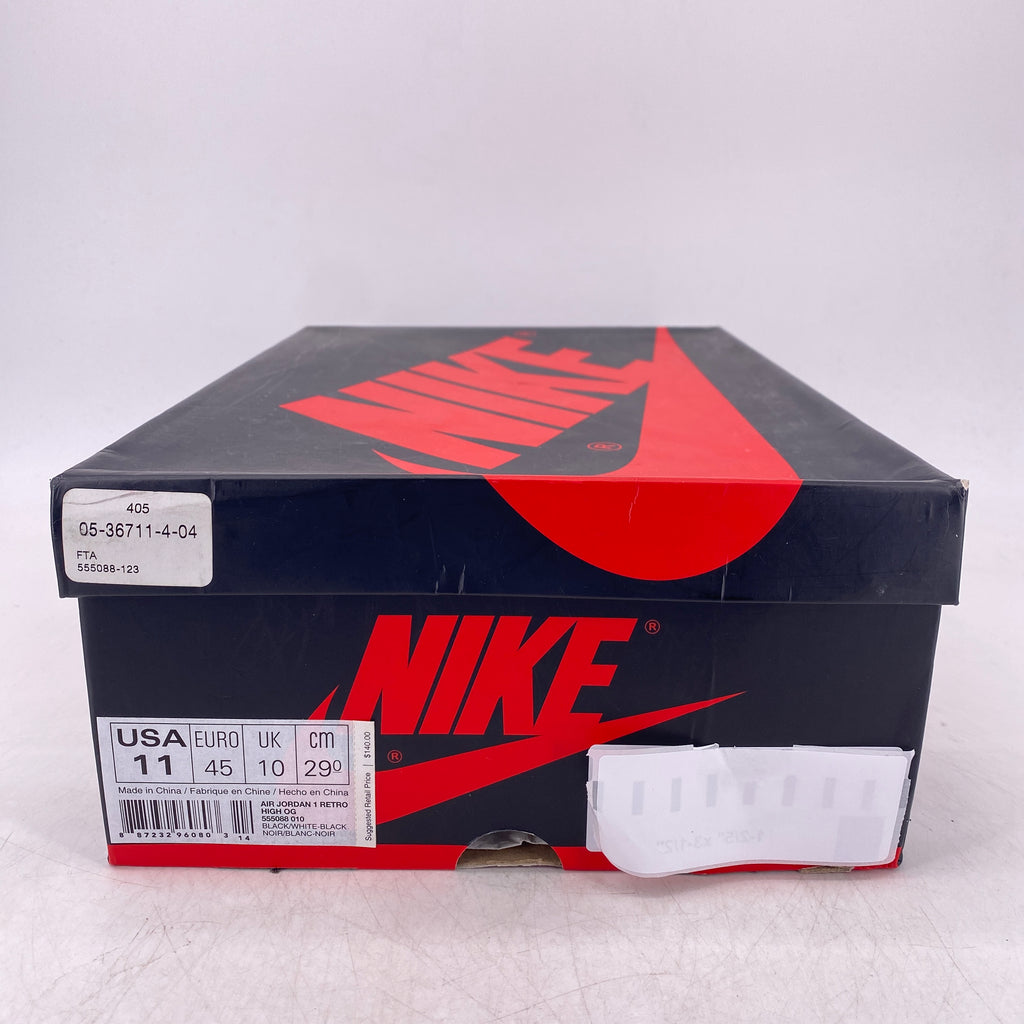 Air Jordan 1 Retro High OG "Black White" 2014 Used Size 11