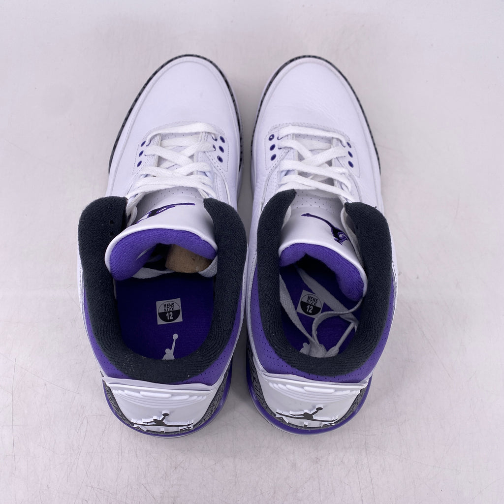 Air Jordan 3 Retro "Dark Iris" 2022 New Size 12