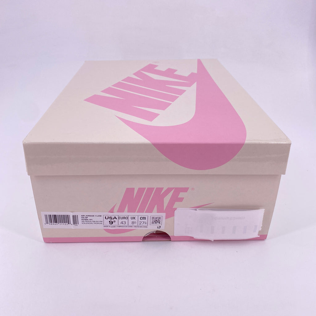 Air Jordan 1 Low OG SP "Travis Scott Sail Tropical Pink" 2026 New Size 9.5