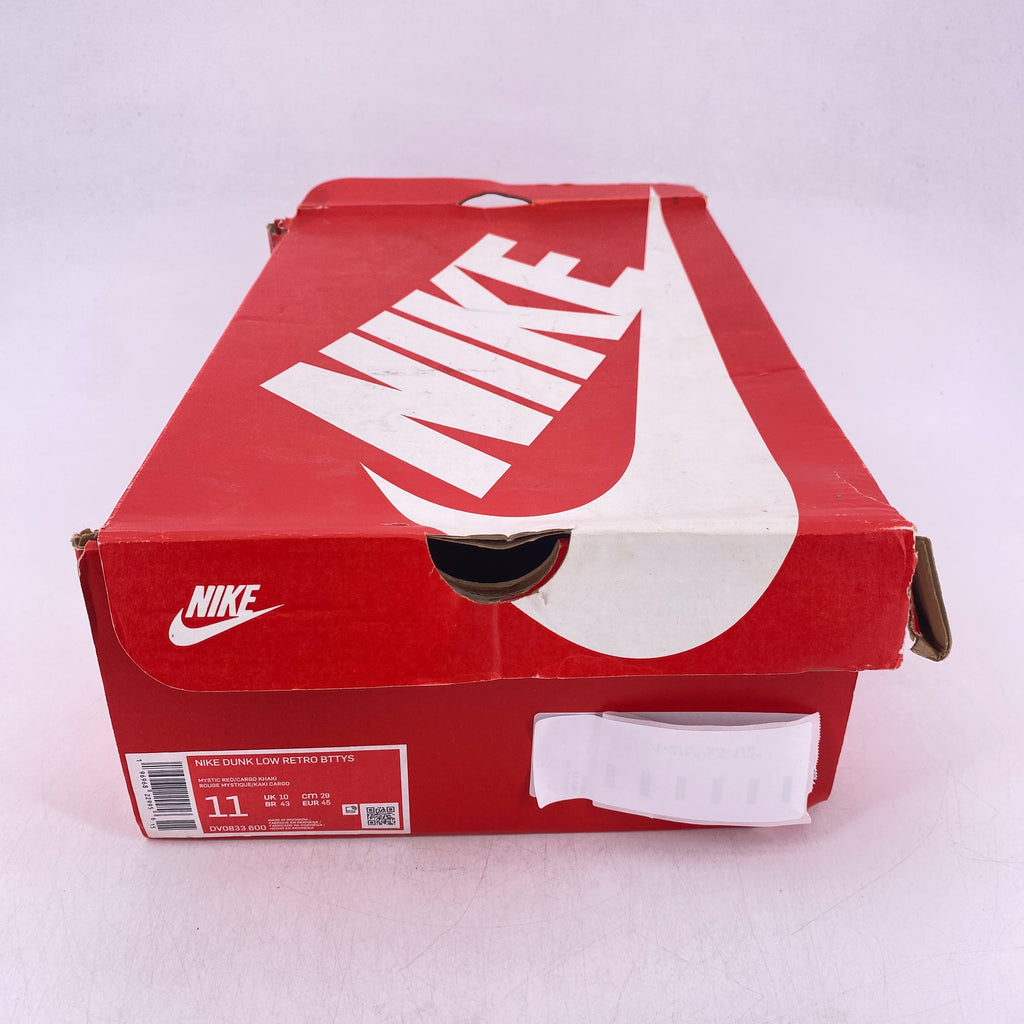 Nike Dunk Low "MYSTIC RED CARGO KHAKI" 2023 New Size 11