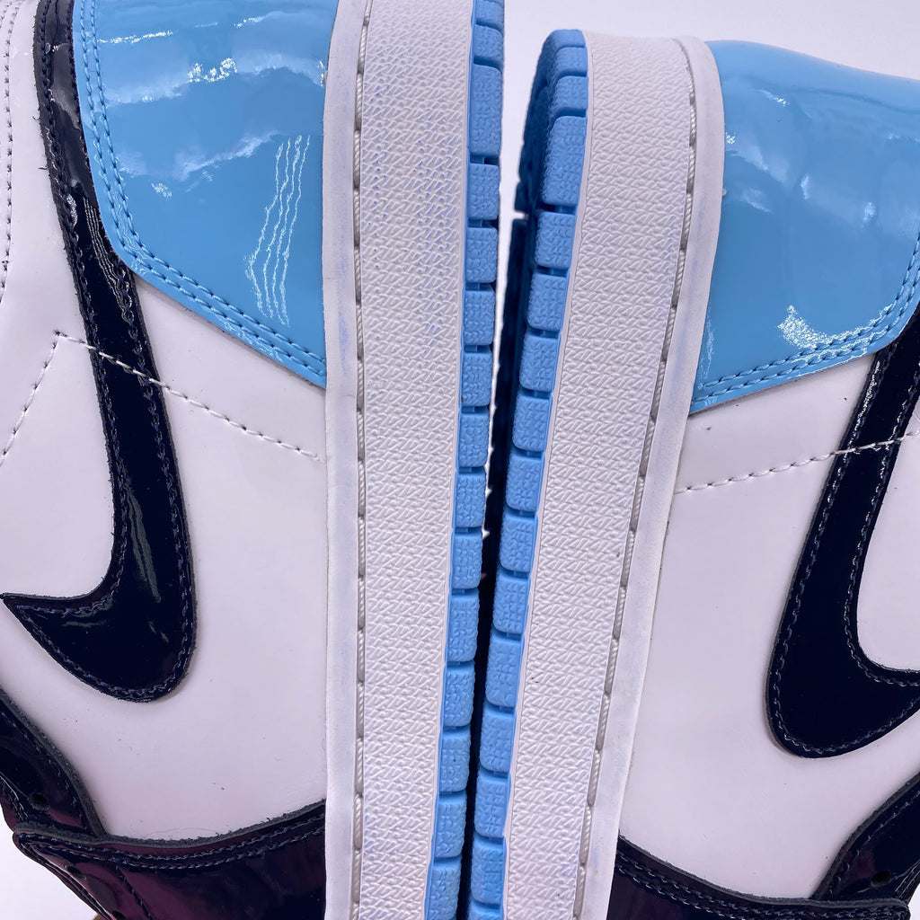 Air Jordan (W) 1 Retro High OG "Unc Patent" 2019 New Size 9.5W