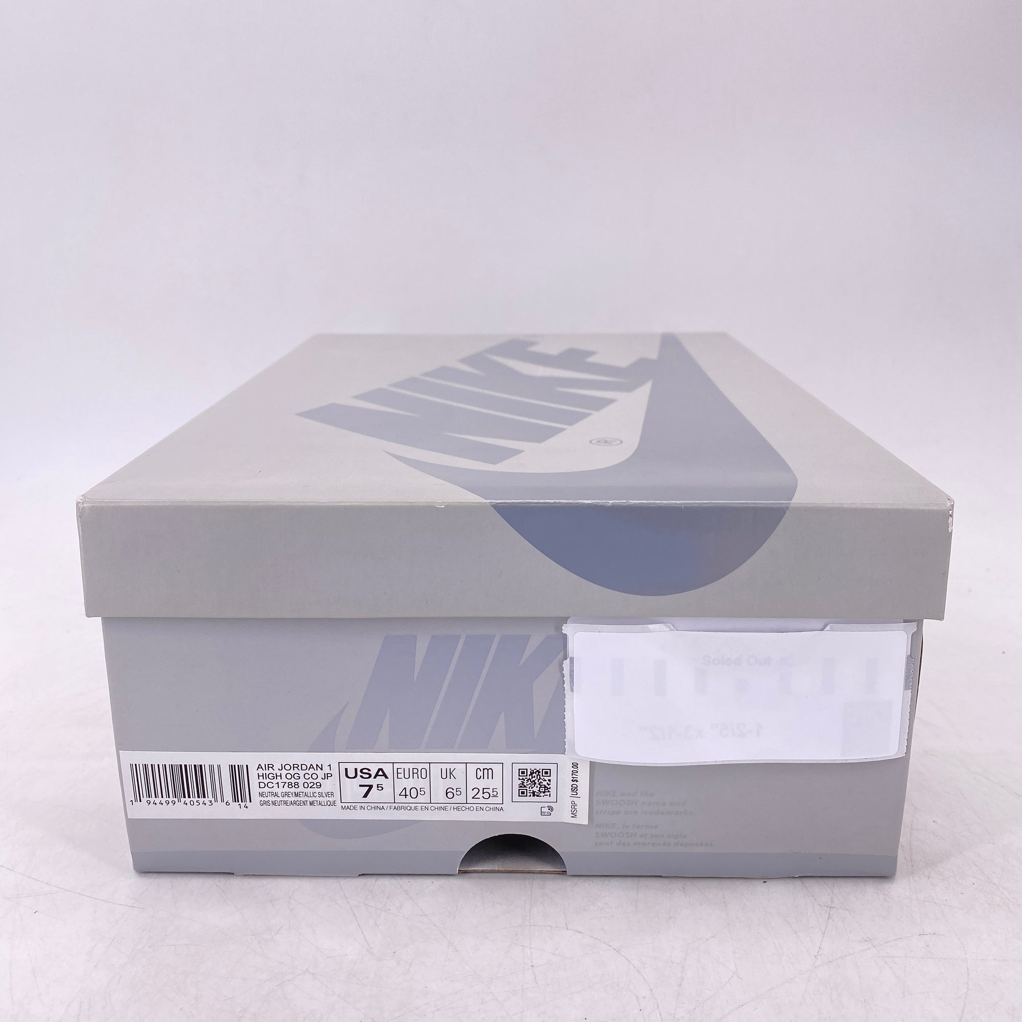 Air Jordan 1 Retro High OG CO JP &quot;Japan&quot; 2020 New Size 7.5