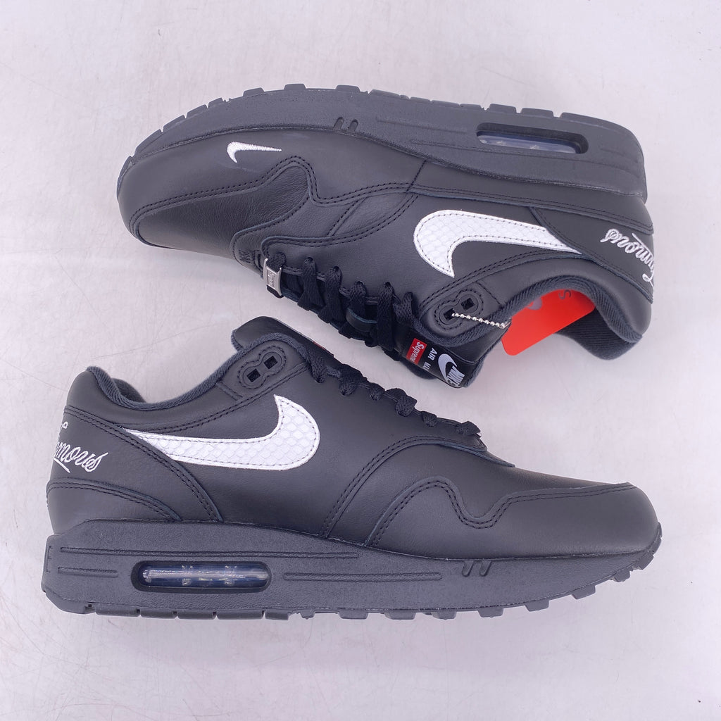Nike Air Max 1 '87 SP "Supreme Black White" 2025 New Size 9.5