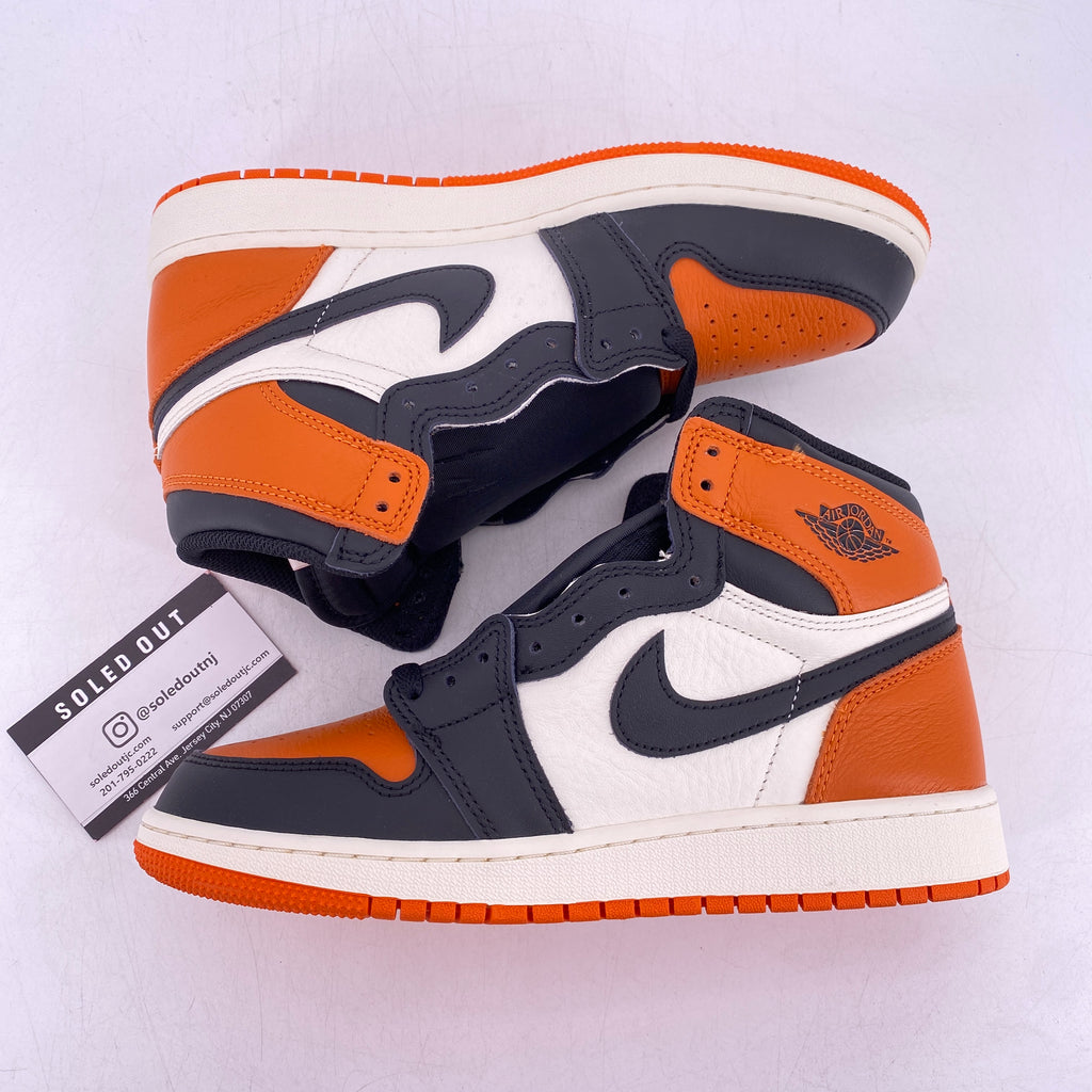 Air Jordan (GS) 1 Retro High OG "Shattered Backboard" 2025 New Size 6.5Y
