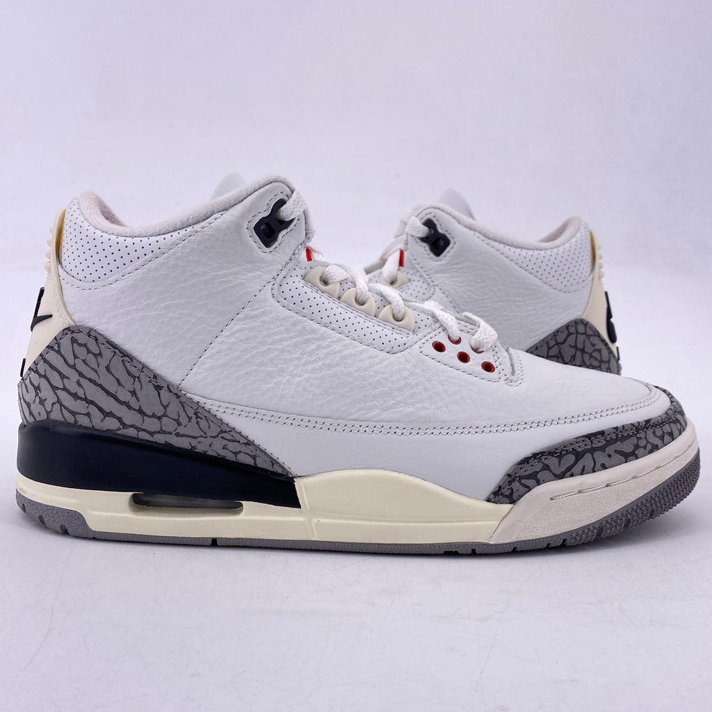 Air Jordan 3 Retro "White Cement Reimagined" 2023 Used Size 8