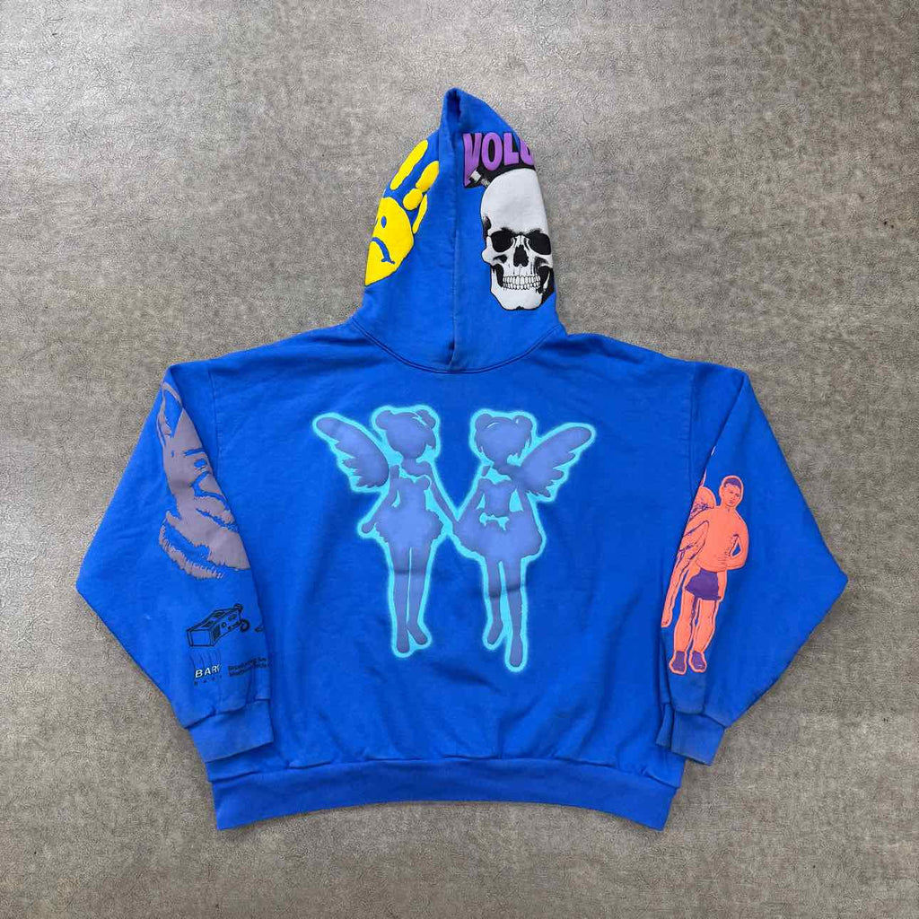 Drake Related Hoodie "FATD" Blue Used Size XL
