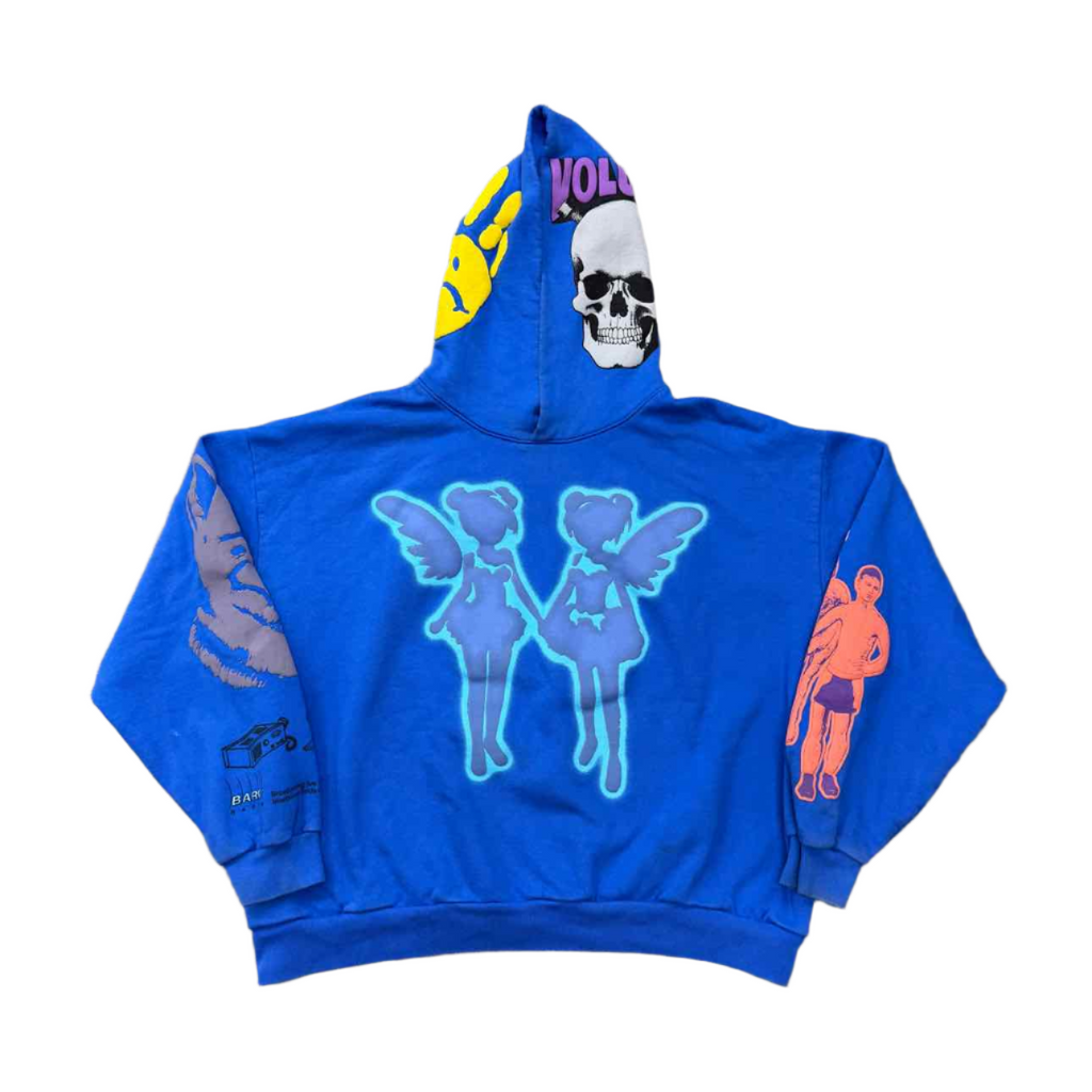Drake Related Hoodie "FATD" Blue Used Size XL
