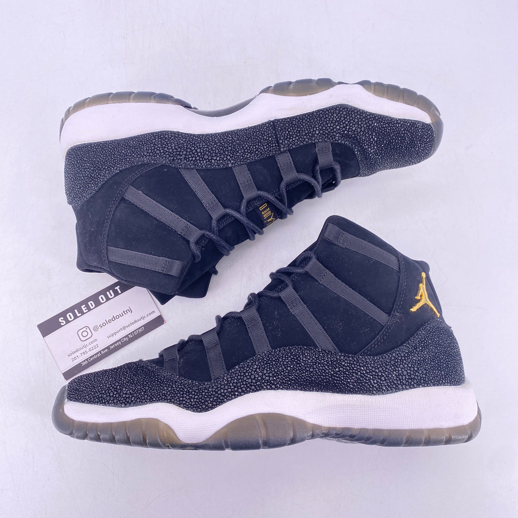 Air Jordan (GS) 11 Retro "Heiress Black Stingray" 2017 Used Size 9.5Y